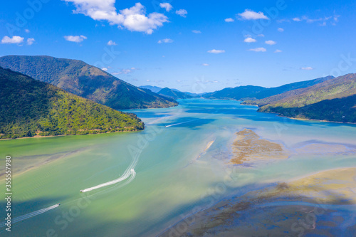 Pelorus sound in New Zealand photo