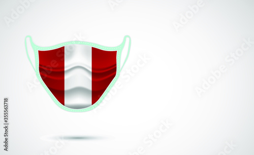 Free Download National flag-themed masks, masks set against national flags - GFXLoad