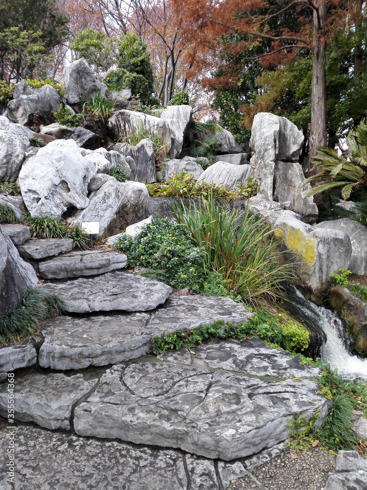 Chinese Garden of Friendship - Darling Harbour in Sydney, New South Wales, Australia Chinese Garden of Friendship - Darling Harbour in Sydney, New South Wales, Australia