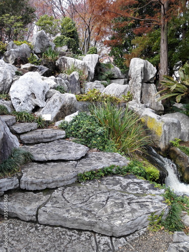 Chinese Garden of Friendship - Darling Harbour in Sydney, New South Wales, Australia