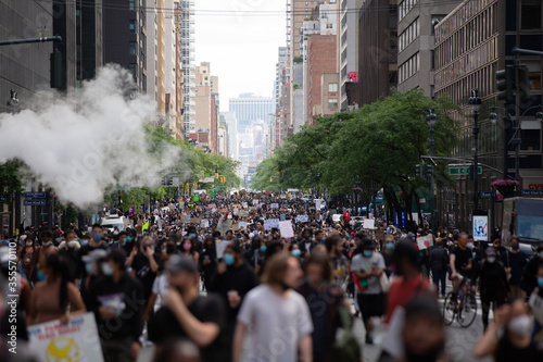 Black Lives Matter Protest in Manhattan New York City