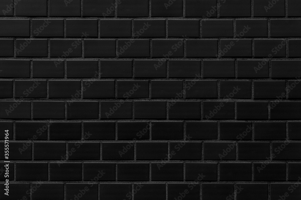 Black stone brick texture and background. Wall dark brick wall texture background. Black stone brick texture and background. Wall dark brick wall texture background.