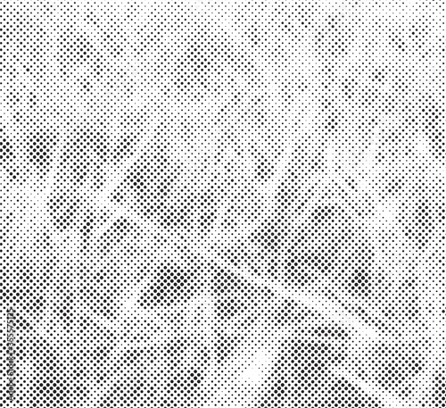 Abstract halftone vector background. Grunge effect dotted pattern