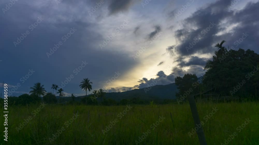 mount kinabalu sunset time lapse mount kinabalu sunset time lapse