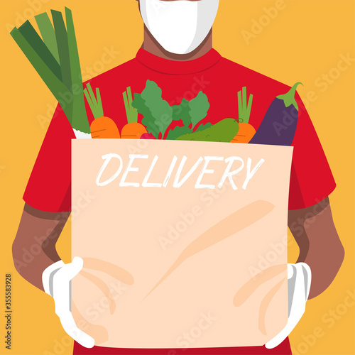 Grocery delivery at home 