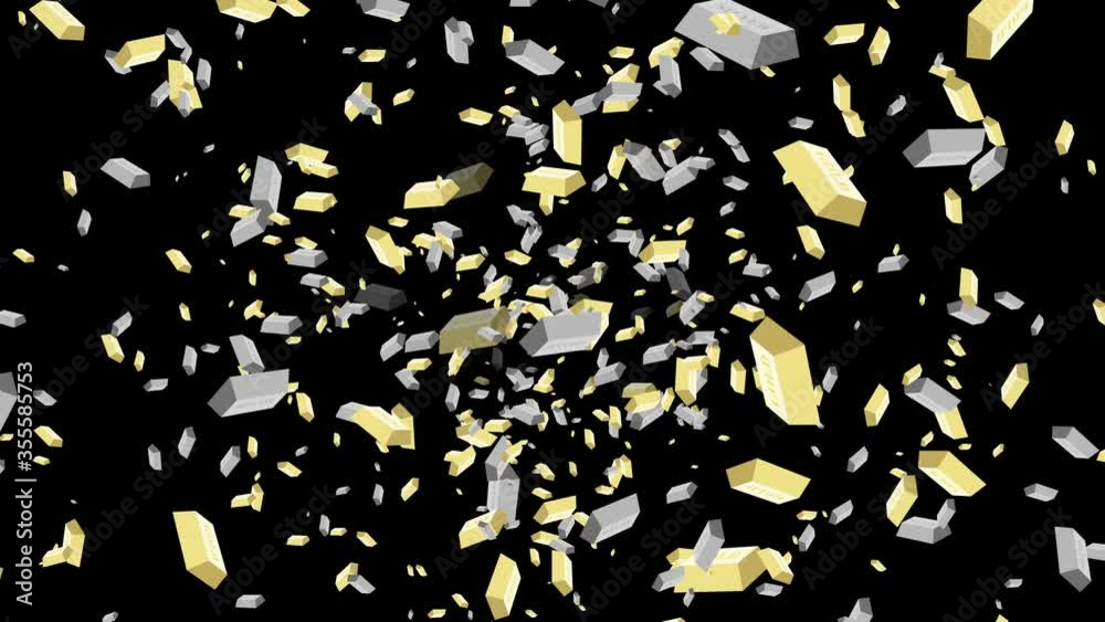 Gold and Silver Commodities Trading, Gold Silver Ratio, Precious Metals, Store of Value in a Financial Crisis | Graphic Animation Loop Gold and Silver Commodities Trading, Gold Silver Ratio, Precious Metals, Store of Value in a Financial Crisis | Graphic Animation Loop