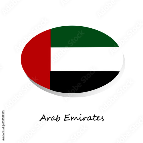 The flag of Arab Emirate's national. For banner, tempate, icon, media. Free Download The flag of Arab Emirate's national. For banner, tempate, icon, media. - GFXLoad