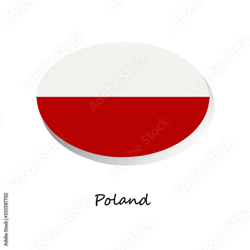 Free Download The flag of Poland's national. For banner, tempate, icon, media. - GFXLoad