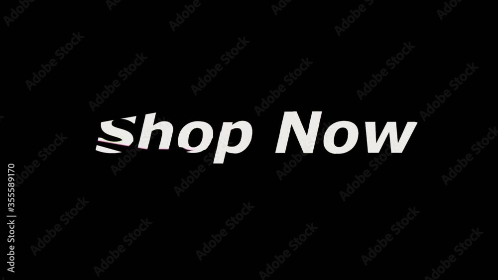 Sale promotion message with glitch effect animation for sale promotion advertising Sale promotion message with glitch effect animation for sale promotion advertising