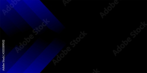 futuristic black background with transparent blue lines. vector illustration