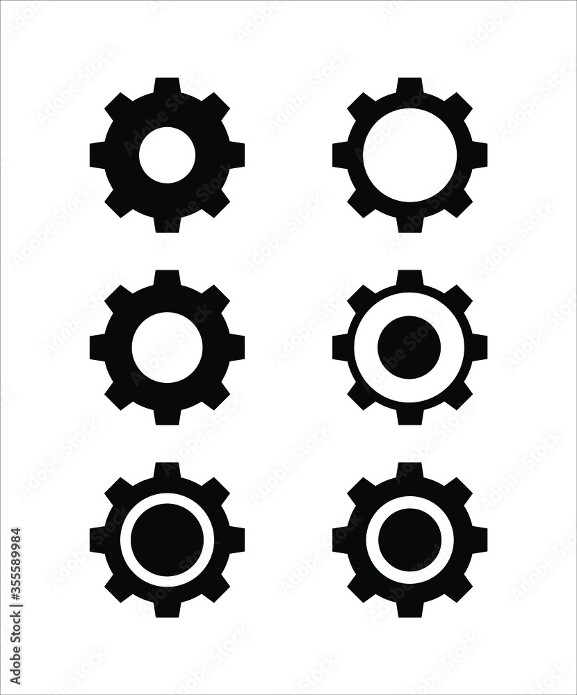 cogwheel icon set,vector best flat icon. cogwheel icon set,vector best flat icon.