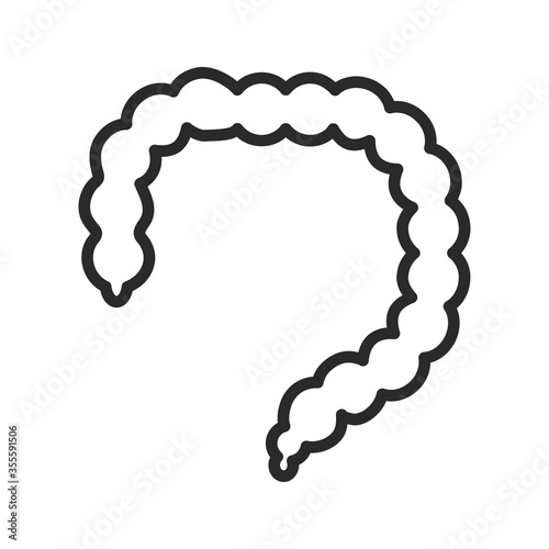 intestine icon vector design illustration