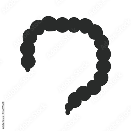intestine icon vector design illustration