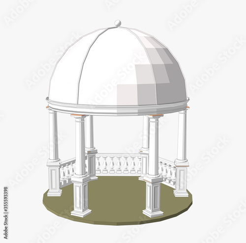 Pavilion vector 
