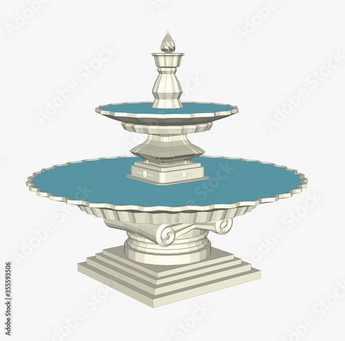 fountain vector