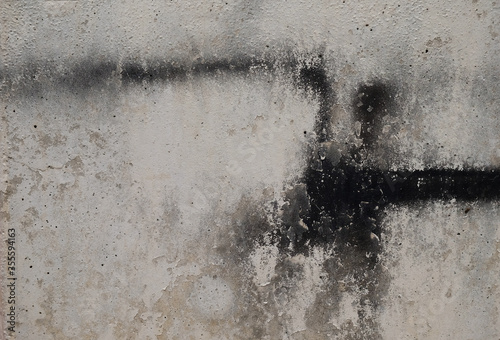 Abstract spray color on dirty wall texture