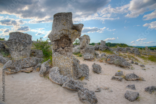 Stone Forest near Varna, Bulgaria photo