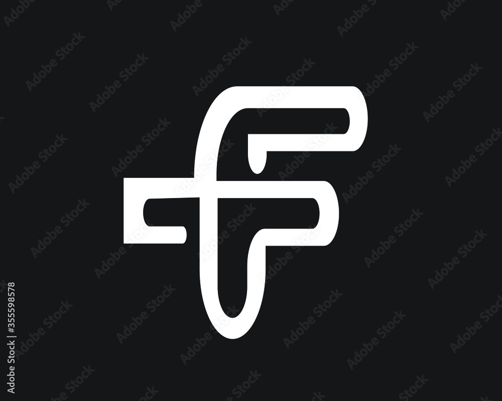 Obraz premium t and t and f logo designs and logo letters
