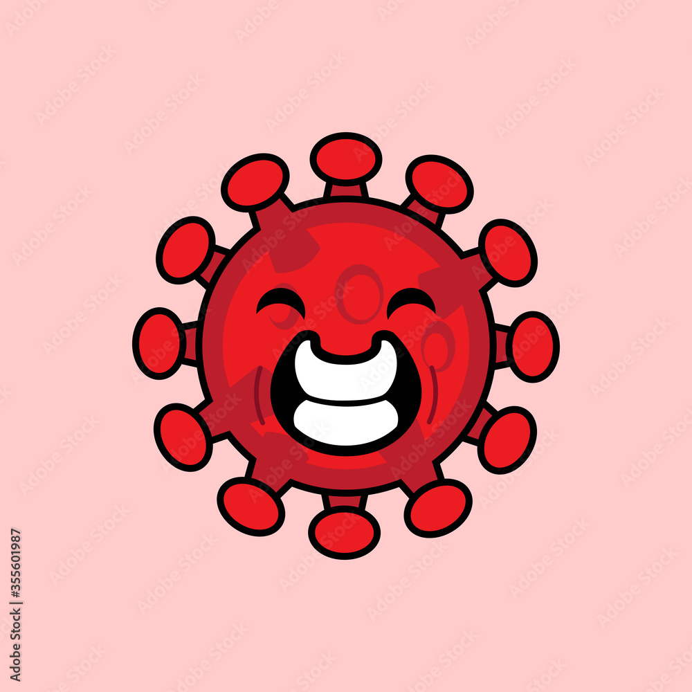 CORONA VIRUS MASCOT