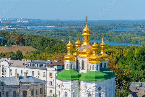 Church of the Saviour at Berestove in Kiev, Ukraine photo