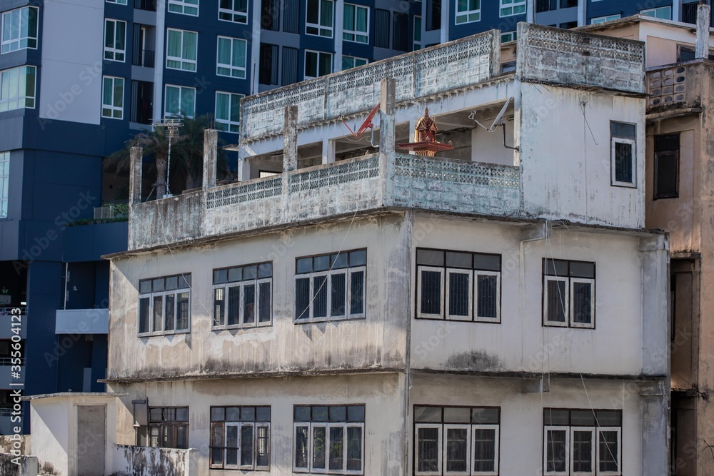 Fototapeta premium Buildings in Thailand , old Buildings
