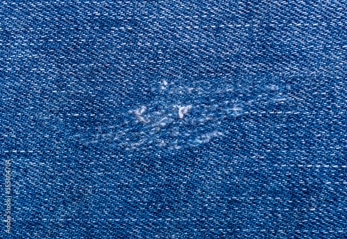 Blue jeans texture. Close up.