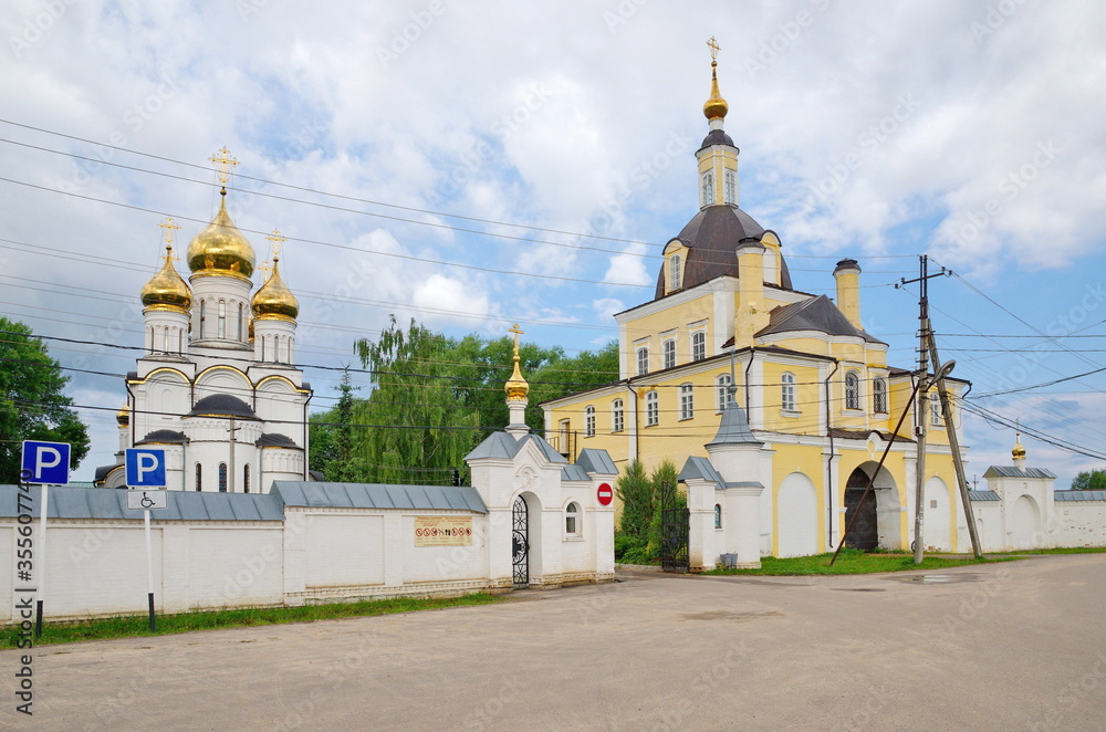 St. Nicholas convent. Pereslavl-Zalessky, Yaroslavl region. Golden ring of Russia