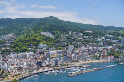 静岡県熱海のビーチ