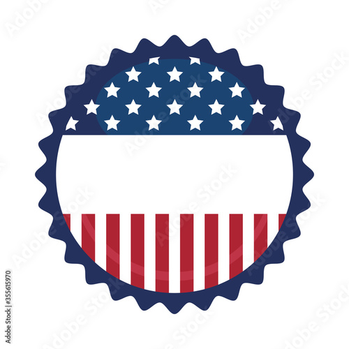Usa seal stamp vector design