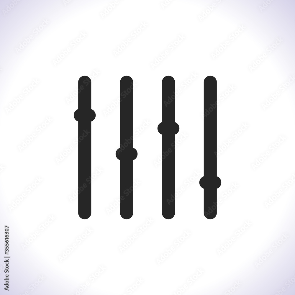 Slider Vector icon . Lorem Ipsum Illustration design Slider Vector icon . Lorem Ipsum Illustration design