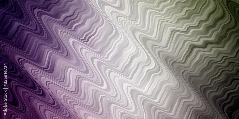 Light Pink, Green vector template with lines. Abstract illustration with bandy gradient lines. Smart design for your promotions. Light Pink, Green vector template with lines. Abstract illustration with bandy gradient lines. Smart design for your promotions.