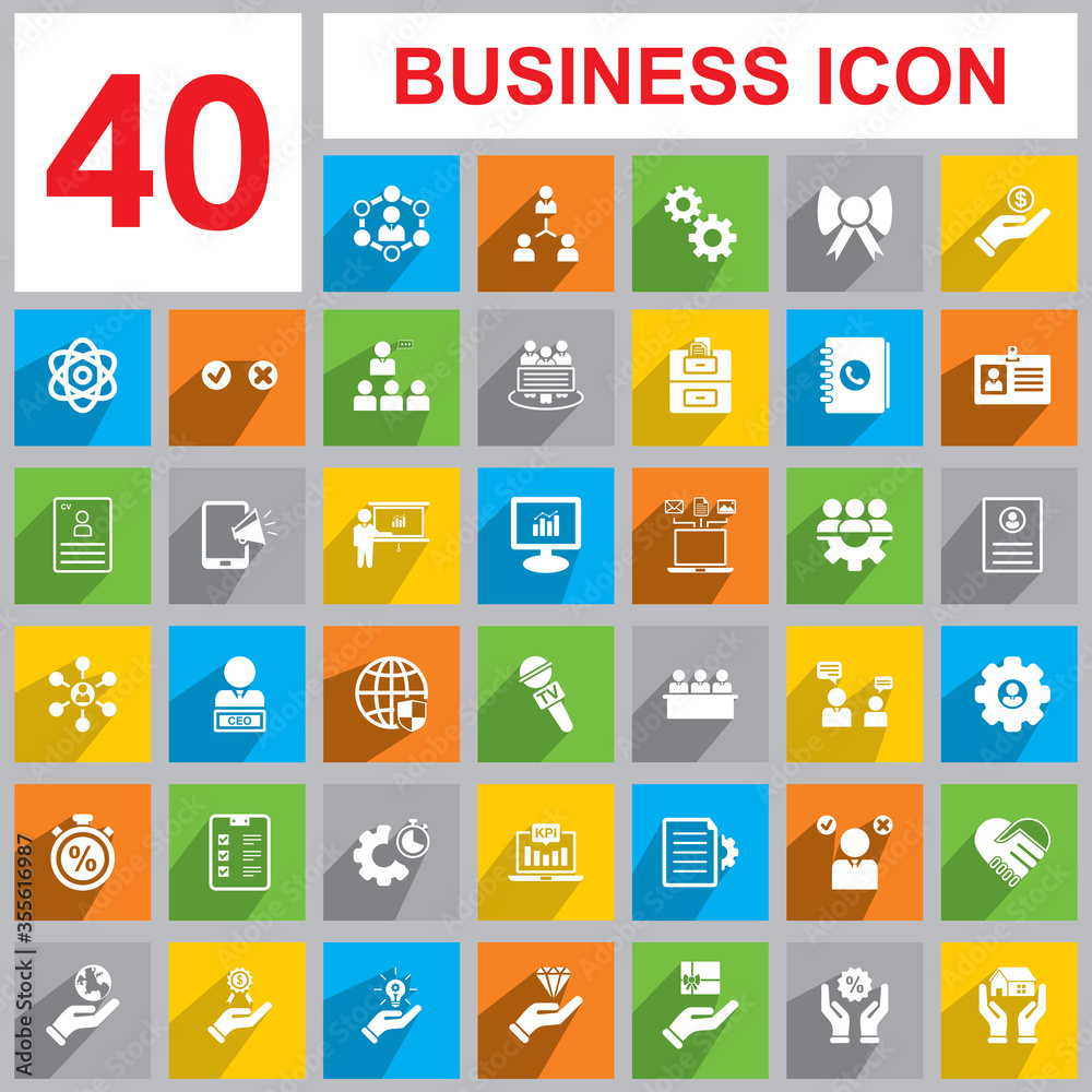 40 Business Icon 40 Business Icon