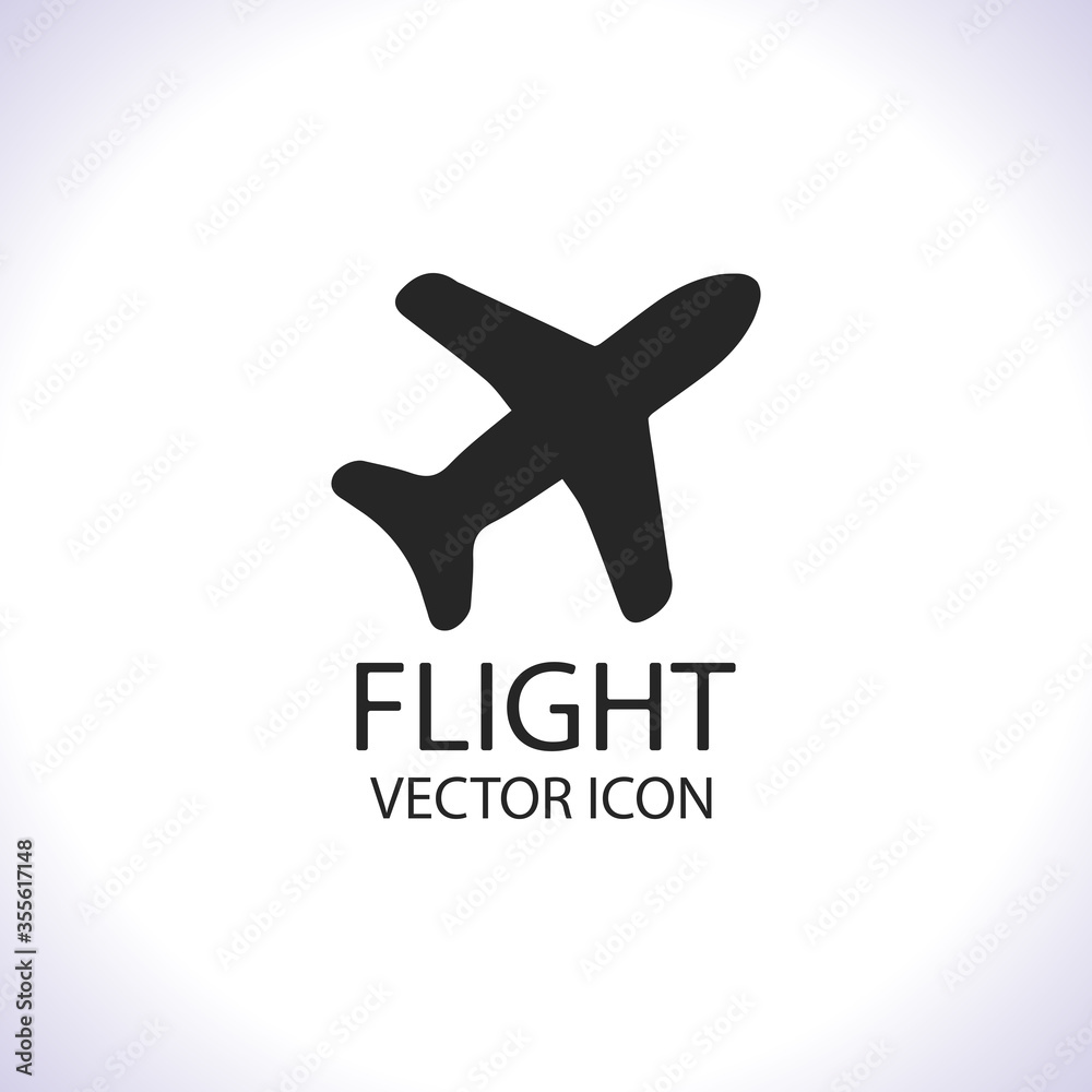 Aircraft Vector icon . Lorem Ipsum Illustration design