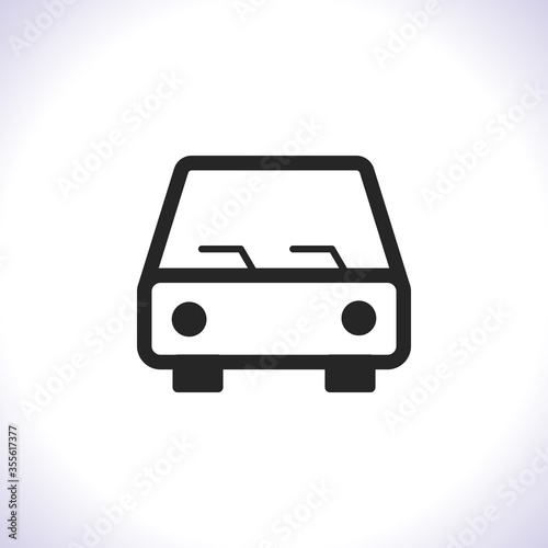 Car Vector icon . Lorem Ipsum Illustration design