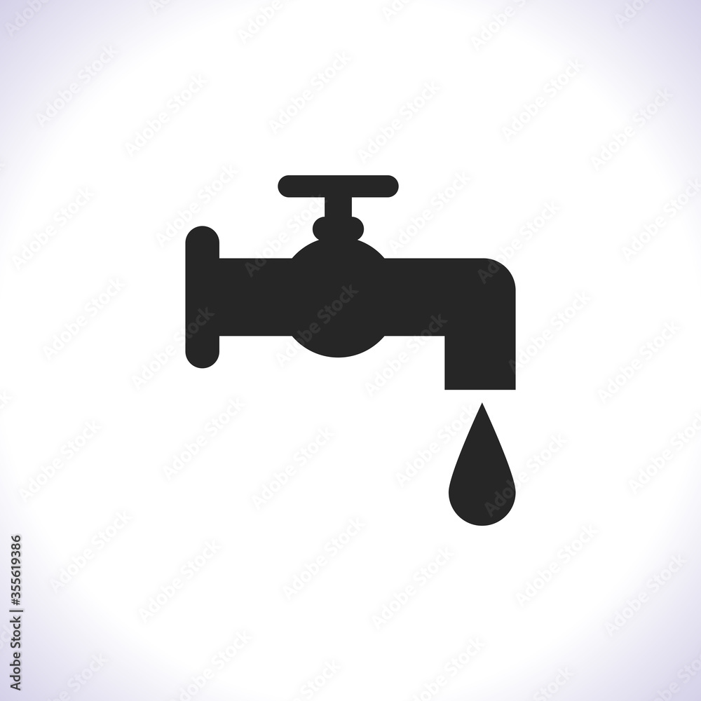 Faucet vector Vector icon . Lorem Ipsum Illustration design Faucet vector Vector icon . Lorem Ipsum Illustration design