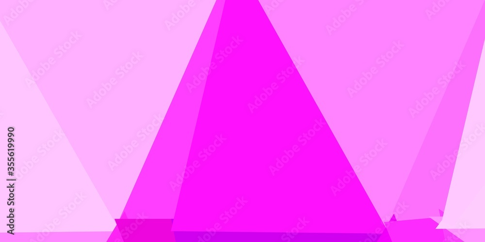 Light purple, pink vector poly triangle texture.