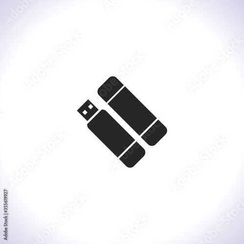 usb Vector icon . Lorem Ipsum Illustration design