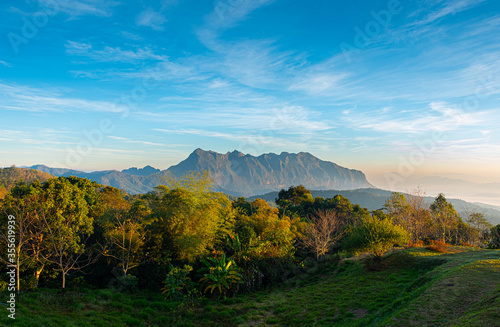 Photos Beautiful view of the mountains (Doi Luang Chiang Dao) at Doi Mae Taman