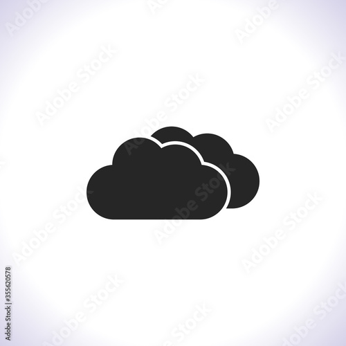 cloud Vector icon . Lorem Ipsum Illustration design