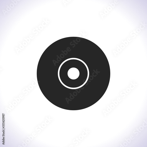 CD drive vector icon . Lorem Ipsum Illustration design