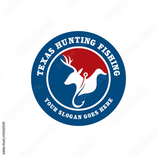 texas hunting logo , recreation logo