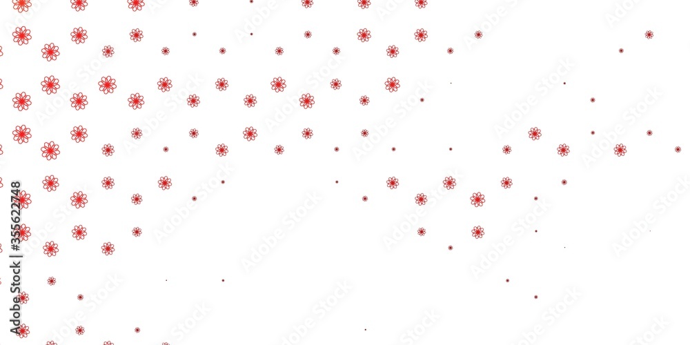 Light Orange vector background with bows. Light Orange vector background with bows.