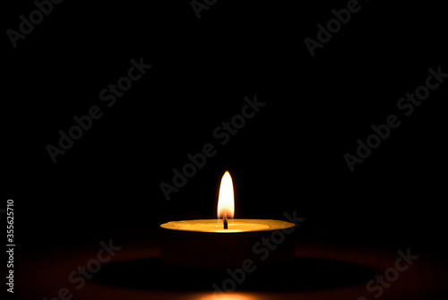 candle in the dark