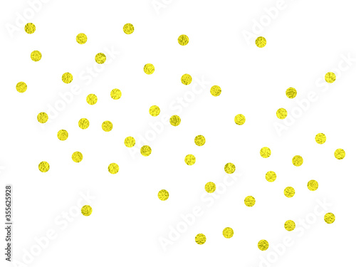 gold confetti vector illustration, christmas background