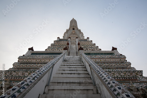 Pagoda in Arun Temple, Bangkok, Thailand