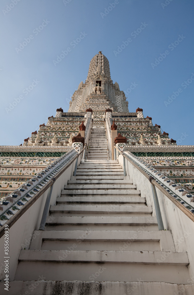 Pagoda in Arun Temple, Bangkok, Thailand