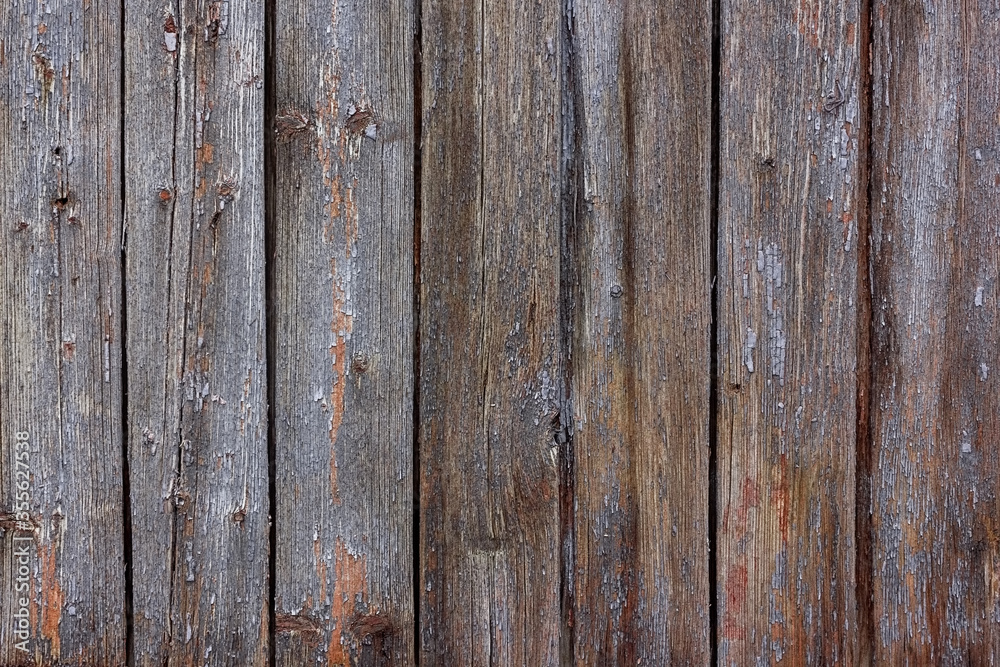 Texture of the wall from old boards