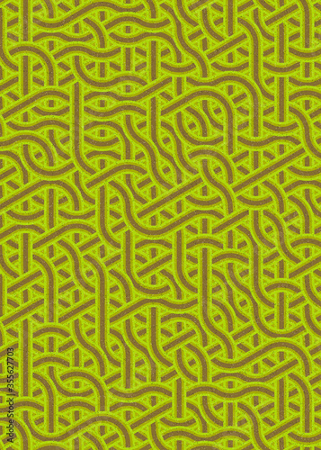 Wallpaper Mural Colour Hexagon Tile Connection art background design illustration Torontodigital.ca