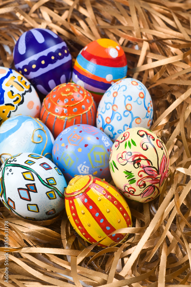 Fototapeta premium Easter eggs