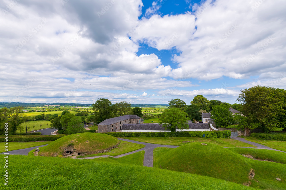 Knowth Neolithic Passage Mound Tombs in Boyne Valley, Ireland Knowth Neolithic Passage Mound Tombs in Boyne Valley, Ireland